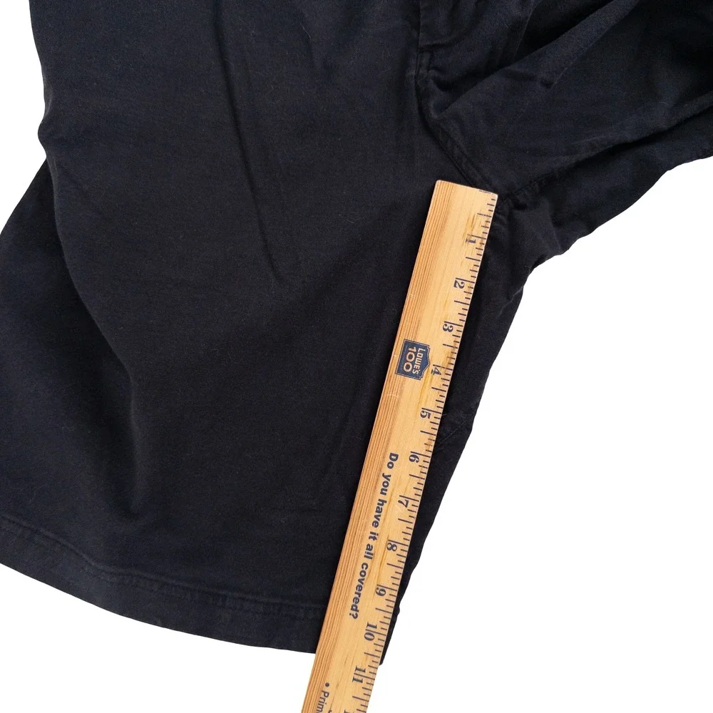 Lululemon Mens 38 Commission Chino Shorts Black Stretch Tech Athleisure Golf